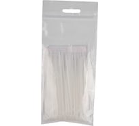 Кабельная стяжка Jazzway PCT 2,5x060-100WH PA6.6 (уп.100 шт) 5053649