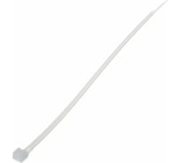 Стяжка ОПМ 645003 для кабеля, 400x5, белая 100 шт УТ000078246