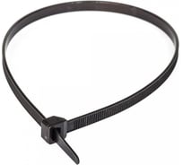 Стяжка ОПМ 645003 для кабеля 350x5, черная 100 шт УТ000090030