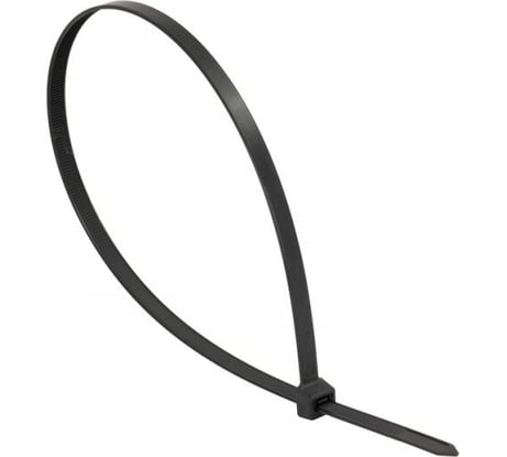 Монтажный хомут Legrand Colring  ширина 3.5 мм, длина 280 мм, пакет 100 шт., чёрный 031805