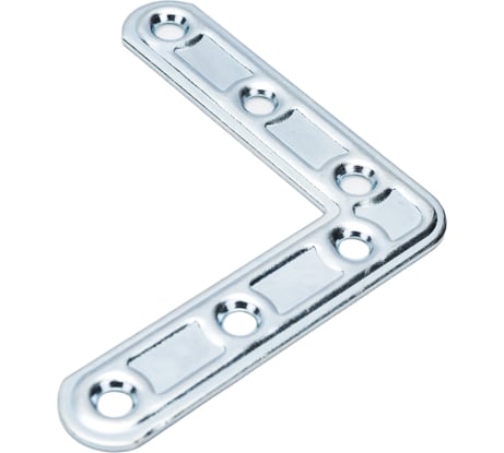 Мебельный плоский уголок ALDEGHI LUIGI SPA 70х70х15 мм, оцинкованный 153AZ77