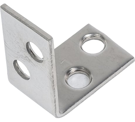 Уголок VORMANN 25х15х2 мм, нержавеющая сталь 010180025