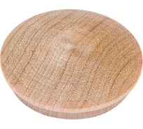 Заглушка на отверстие ЕВРОПАРТНЕР дерев. береза D 35 4 шт. 16 0013 7