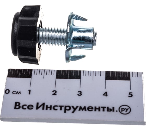 Мебельная регулировочная ножка ЕВРОПАРТНЕР с забивной гайкой М8, 4 шт. 16 3212 11