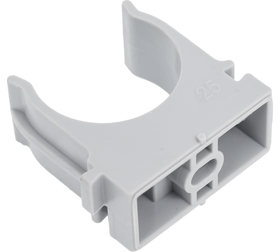 Крепеж-клипса для монтажного пистолета Ø 25 мм, (50 шт/уп) Серый AGIS 72.01.03.25.50