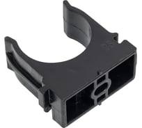 Крепеж-клипса для монтажного пистолета Ø 25 мм, (50 шт/уп) Черный AGIS 72.02.03.25.50