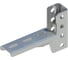 Консоль монолитная ООО "СТАЛЬНЫЕ СИСТЕМЫ" KM-350 (2,0мм) L=350мм под 56x40мм горячий цинк SK22PK35-27 1