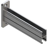 STRUT консоль двойная ООО "СТАЛЬНЫЕ СИСТЕМЫ" 41x41, 2,0 мм, L=300 мм, гор. цинк SR3530-27