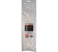 Кабельная стяжка Jazzway PCT 4,8x300-100WH PA6.6, уп. 100 шт. 5054035