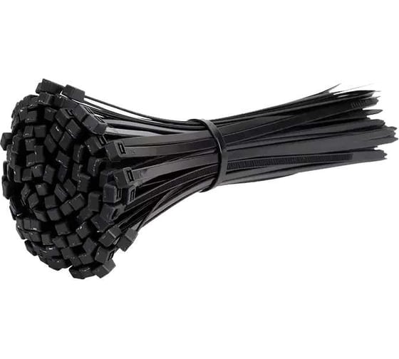 Кабельная стяжка Jazzway PCT 3,6x100-100BL PA6.6, уп. 100 шт. 5054424