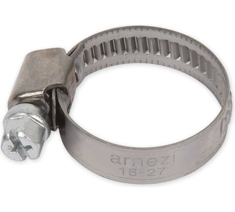 Червячный металлический хомут Arnezi 16-27 A0902004