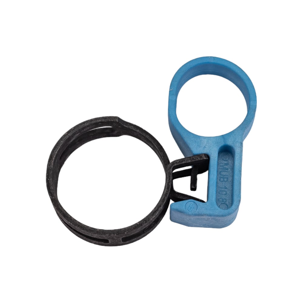 Пружинный хомут MUBEA 25х12 черный с чекой, FBS, Германия 25012000035 ...