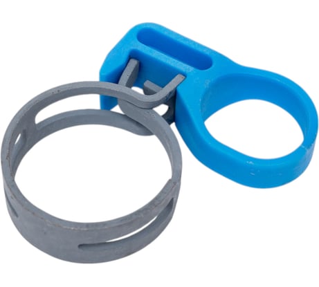 Пружинный хомут MUBEA 27х12 серый с чекой, FBS, Германия 27012007035