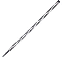 Кабельная стяжка Fischer Kable fix черная накл 533854