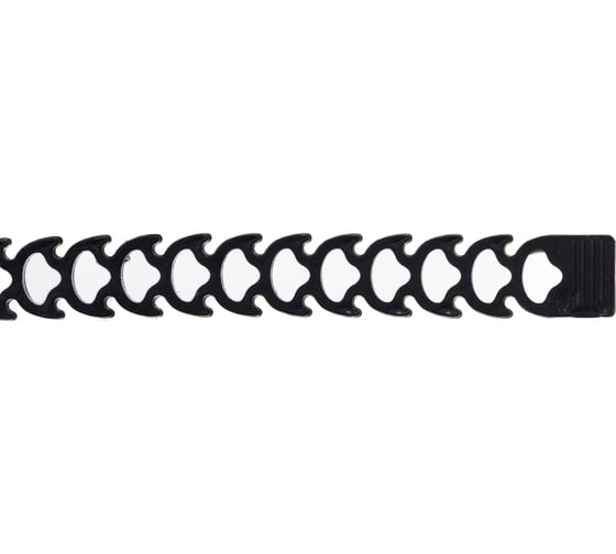 Кабельная стяжка Fischer Kable fix черная накл 533854