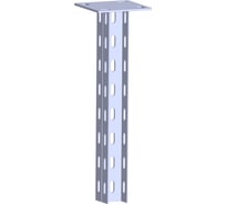 Консоль вертикальная двойная LOTOK 800 мм, пятка 120x120 (5,0) LCVCd 45x30x800 (2,0)