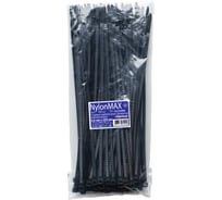 Кабельная стяжка (хомут) Nylon Max нейлоновая, 4.6х250, черный, 100 шт. 4603777989200 TY-5X250Bk 17948839