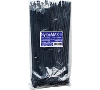 Кабельная стяжка (хомут) Nylon Max нейлоновая, 3.6х200, черный, 100 шт. 4603777989101 TY-4X200Bk 17948455