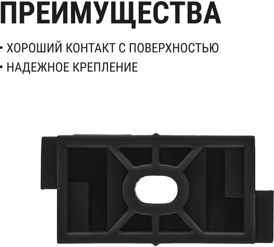 Крепеж-клипса TDM ELECTRIC для трубы 20 мм, для прямого монтажа, 100 шт. черная TDM ELECTRIC SQ0405-8112