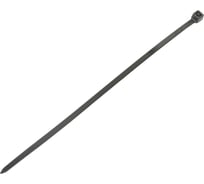 Нейлоновые хомуты для проводов FIT черные, 100 шт., 3,6х150 мм 60348