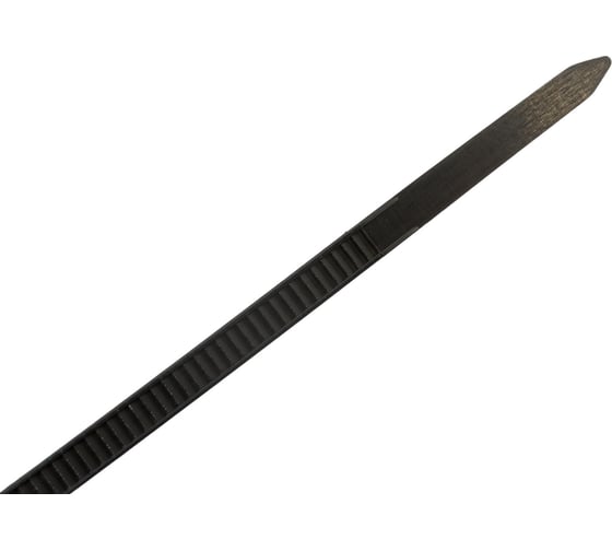 Нейлоновые хомуты для проводов FIT черные, 100 шт., 3,6х150 мм 60348