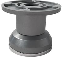 Декоративная регулируемая опора Lemax prof DK2-60-50-22 комплект из 4 шт., 60 мм, серый хром SET4(DK2-60-50-22)