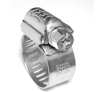 Червячный хомут для шланга FOULAD FAM оцинкованный 19-26 мм 19-26 ST12