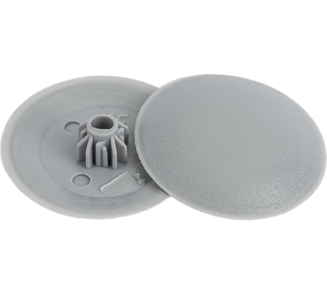 Заглушка ВИРТУОЗ № 2 светло-серая, 50 шт. 03720