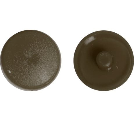 Заглушка под рамник ВИРТУОЗ темно-коричневая, 50 шт. 03690
