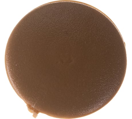 Заглушка под конфирмат ВИРТУОЗ темно-бежевая, 50 шт. 43450