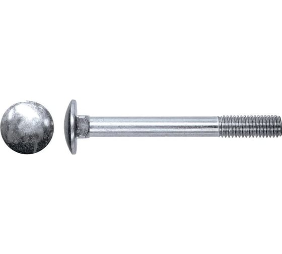 Болт мебельный Партнер DIN 603 M 6x120 ZN 1кг ~35 шт 933898 1