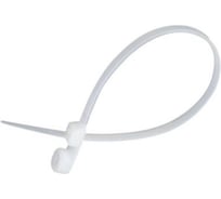 Кабельная стяжка HLT 3,5x150 бел. (под винт) (уп./100шт) 084-07-46