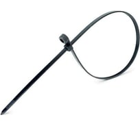 Кабельная стяжка HLT 4,8x200 чёр. (под винт) (уп./100шт) 084-07-054