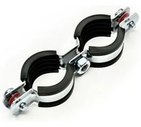 Двойной хомут с EPDM уплотнителем UWS 25-29 мм, 3/4, с гайкой М8, 10 шт. 1347231