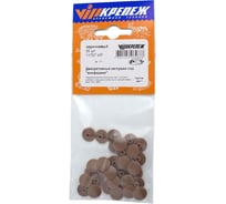 Заглушка под "конфирмат" VIPкрепеж Коричневый 30 11737 VIP