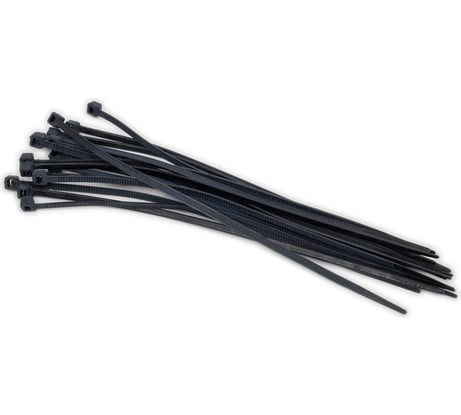 Стяжки Strong нейлоновые, черные, 2.5х150 мм СTУ-24125150