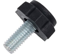 Ножка опора 23 Болта D19 М6x15 регулируемая мебельная под шестигранник 12 шт. 33-0070ф12