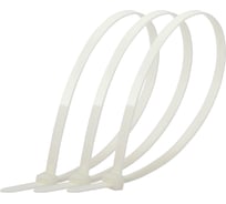 Кабельная стяжка нейлоновая ЭРА NO225164 (хомут) 7.6x200 мм, белая, 100 шт. Б0065940