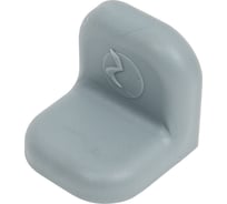 Уголок крепежный Локри 25*25 серый 4 шт. 2-200