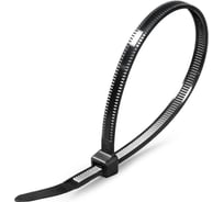 Стяжка нейлоновая Fortisflex КСС «MULTILOCK» 5x200, черный, 100 шт. 102319