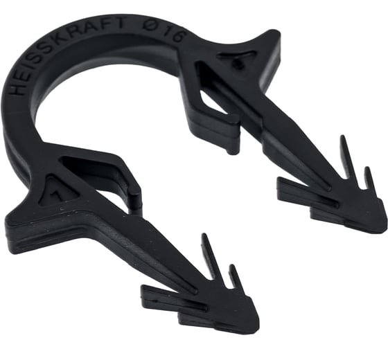 Фиксирующая клипса для теплых полов Heisskraft 16 мм, 100 шт 50516