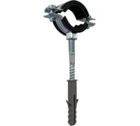 Хомут с резиной и дюбелем Imperial 3 (86-90 м10) 18-030