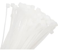 Стяжка (хомут) нейлоновый LAVITA 2.5x100 мм, белый LA 26_2.5X100W