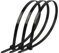 Кабельная стяжка ЭРА NO225333 (хомут) нейлоновая морозостойкая 4.8x400 мм черная 100 шт Б0066107