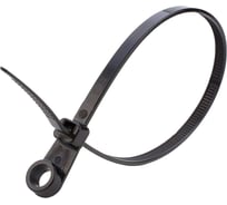 Кабельная стяжка ЭРА NO224591 (хомут) нейлоновая под винт 4.8x200 мм чрная (100 шт/уп) Б0066051