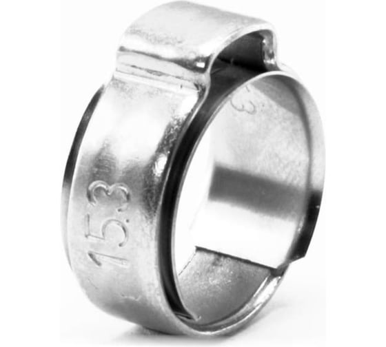 Хомут MIKALOR ушной 1 ухо W4 с внутр.кольцом из нерж.стали W4 14.0-16.3 (100 шт.) M-23012386