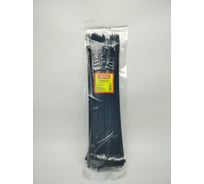 Кабельные стяжки стандартные LUXEL черного цвета, 4.8x370мм, полиамид 6.6, упаковка 100 шт. LX-20027-S.B