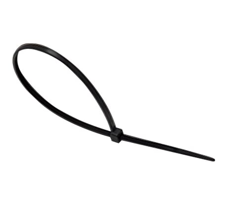 Кабельная стяжка ЦКИ черная, 200х4.6 полиамид, UV-стойкий, уп. 100 шт. 62208
