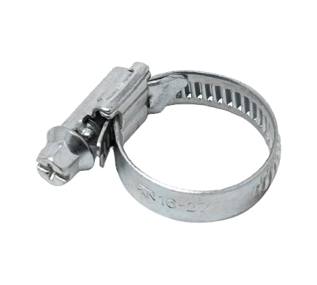 Набор хомутов HorsAY Hard червячный, оцинкованный, 16-27 ГОСТ, в пакете 7 шт. 210075