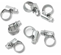 Набор хомутов HorsAY Hard червячный, оцинкованный, 10-16 ГОСТ, в пакете 7 шт. 210072